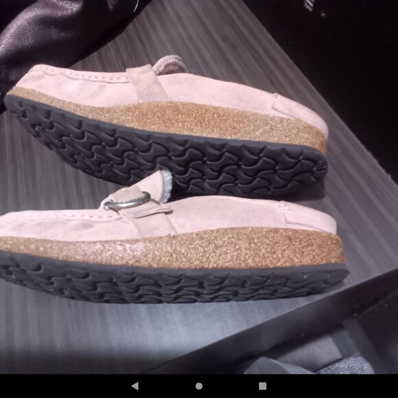 Birkenstock Cream Mules - Picture 4 of 8